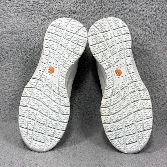 Carhartt Force Nano Womens Size 8 Composite Toe Work Shoes Light Gray FA3483-W