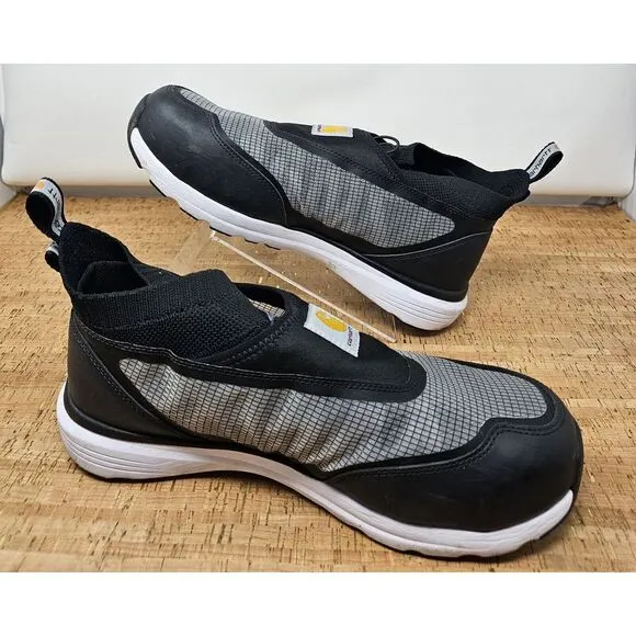 CARHARTT HASLETT SD NANO COMPOSITE TOE‎ WORK SHOES Men's 11M BLACK / GREY Shop