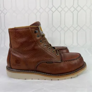Carhartt Men's Brown Leather Boots Size 11.5 Style# CMW6275 ASTM F2413-18