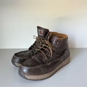 Carhartt Men's Lightweight Wedge Moc Toe Boot Brown CMX4023 Size 13W