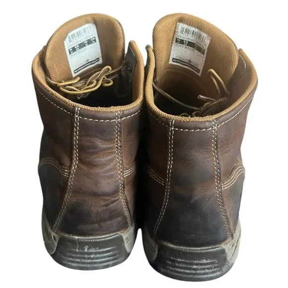 Carhartt Men's Lightweight Wedge Moc Toe Boot Size 13 M Brown CMX4023