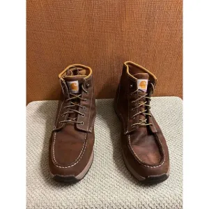 Carhartt Men's SoftToe Breathable Leather Stitched Moc-Toe Work SZ.13 M CMX4023