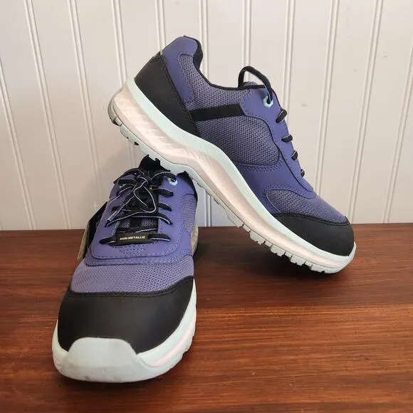 Caterpillar Women's Size 10 Quake Blue Work &amp; Safety Shoes Pre owned Good‎
