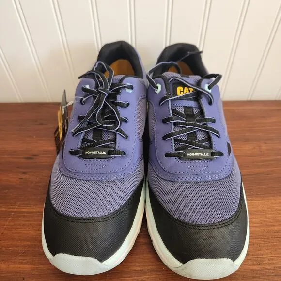 Caterpillar Women's Size 10 Quake Blue Work &amp; Safety Shoes Pre owned Good‎