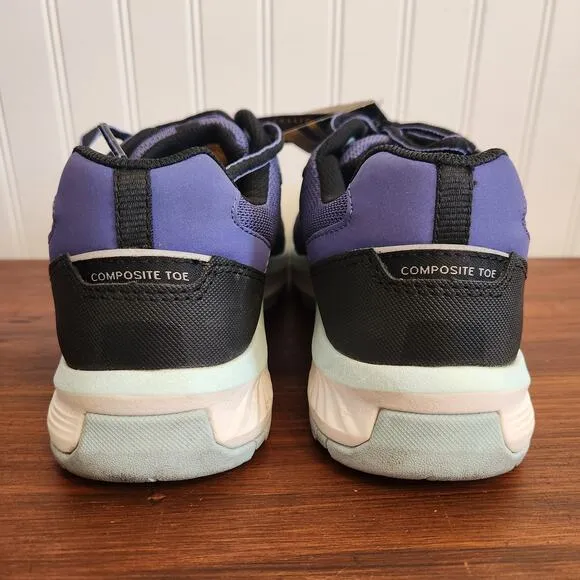 Caterpillar Women's Size 10 Quake Blue Work &amp; Safety Shoes Pre owned Good‎