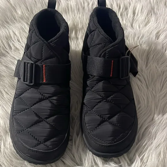 Chaco Black Quilted Ankle Boots