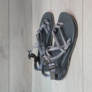 Chaco Women Z/volv Loop Toe Outdoor slide  Hiking Sandals shoes sz 8