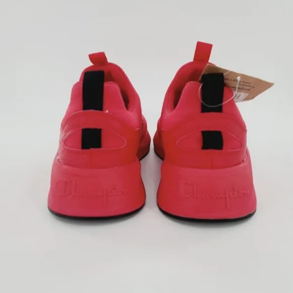 Champion All Red Sneakers Legend Slip On Mesh