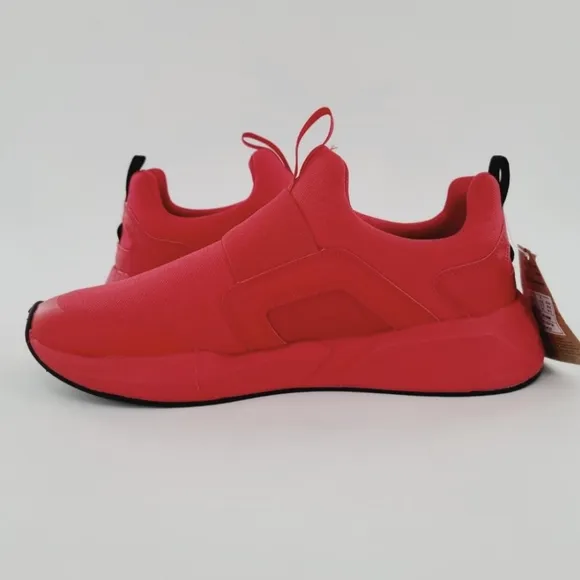 Champion All Red Sneakers Legend Slip On Mesh