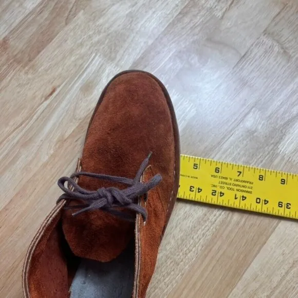 Chukka Boots Men's Suede Leather Brown Formal Casual Handcrafted Lace Up Comfort