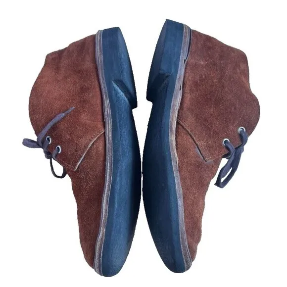 Chukka Boots Men's Suede Leather Brown Formal Casual Handcrafted Lace Up Comfort
