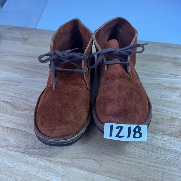 Chukka Boots Men's Suede Leather Brown Formal Casual Handcrafted Lace Up Comfort