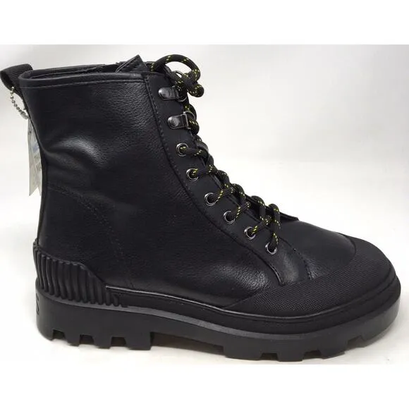 Circus By Sam Edelman Indy Women’s Size 9.5 Black Leather Waterproof Lug Boots