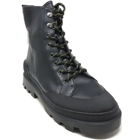 Circus By Sam Edelman Indy Women’s Size 9.5 Black Leather Waterproof Lug Boots