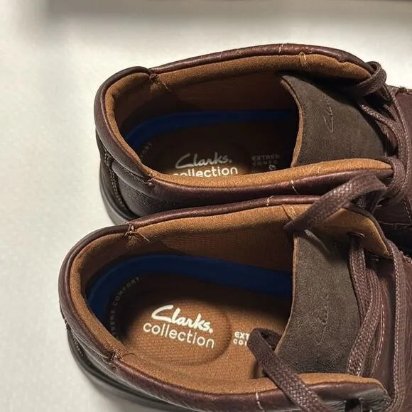 Clarks Dress Boots Mens 13 Brown Leather