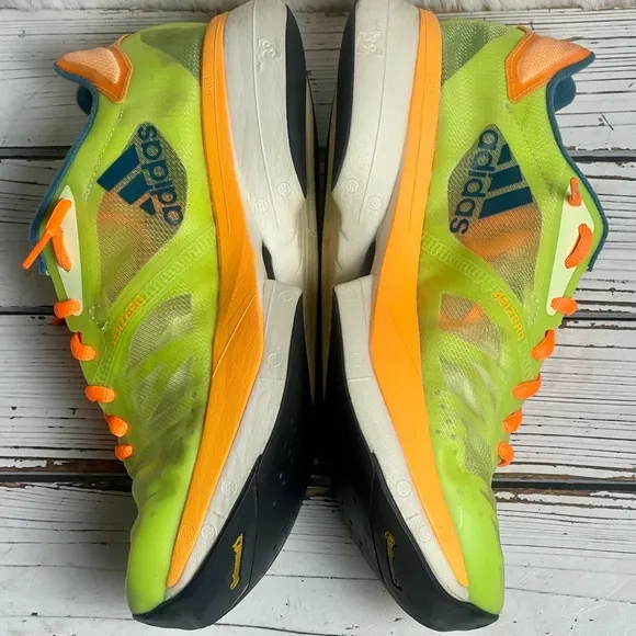 CLEANED Size 7.5‎ - adidas Adizero Adios Pro 2 Pulse Lime Flash Orange