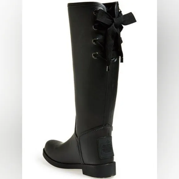 Coach Tristee Matte brown boots NWT