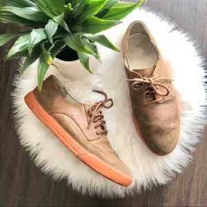 Cole Haan Air Jasper Wing Tip Oxford Suede shoes