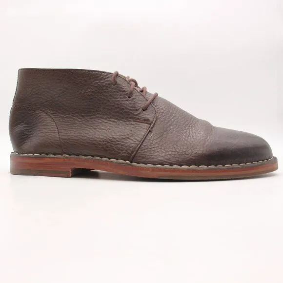 Cole Haan Glenn Men's 11.5 M Brown Leather Comfort Chukka Boots C13188