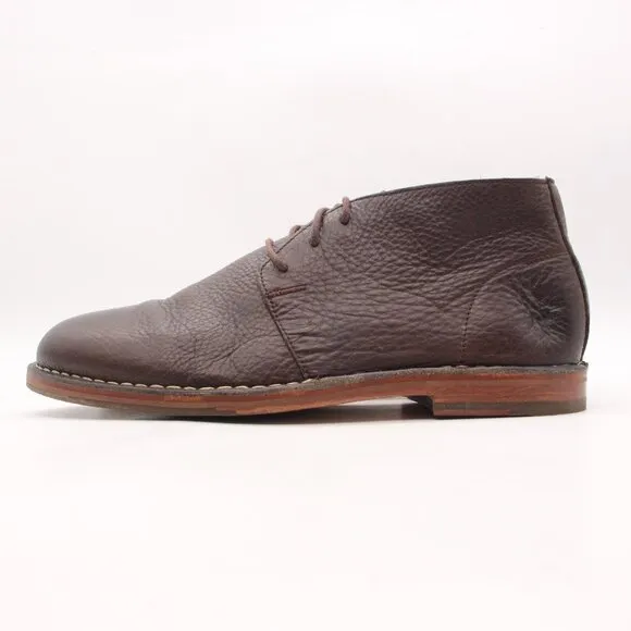 Cole Haan Glenn Men's 11.5 M Brown Leather Comfort Chukka Boots C13188