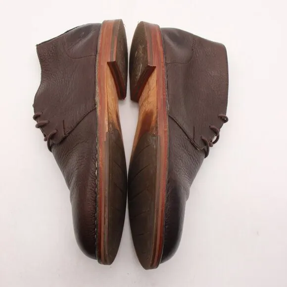Cole Haan Glenn Men's 11.5 M Brown Leather Comfort Chukka Boots C13188