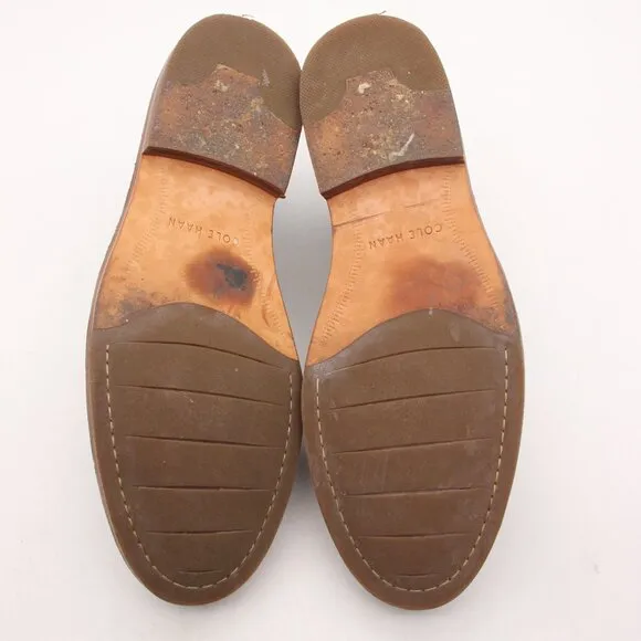 Cole Haan Glenn Men's 11.5 M Brown Leather Comfort Chukka Boots C13188