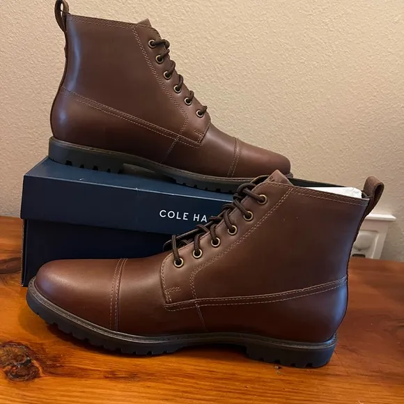 Cole Haan Grand  Men's Lug Boots- Size 9
