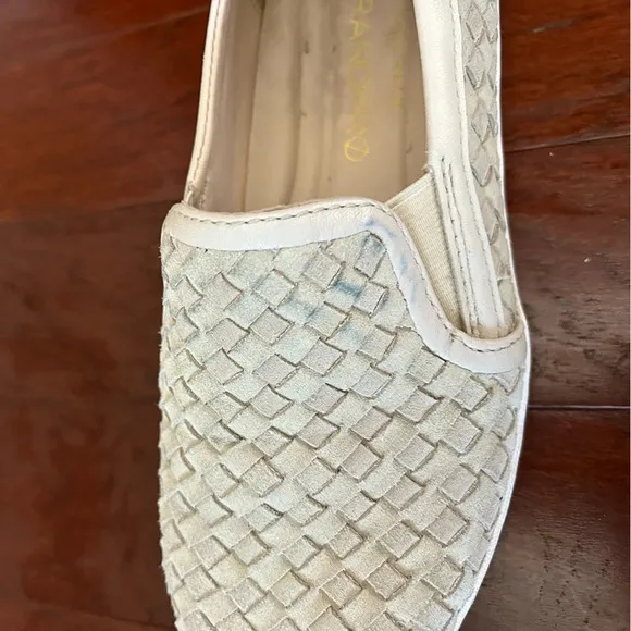 Cole Haan Grandpro Spectator Women leather shoe size 8 causal color sand