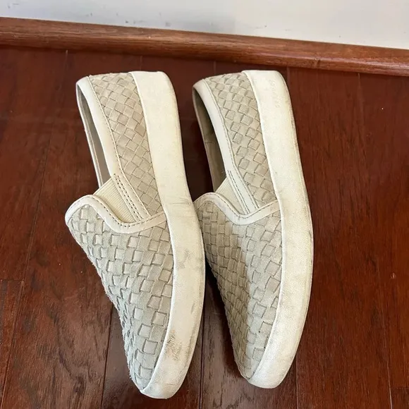 Cole Haan Grandpro Spectator Women leather shoe size 8 causal color sand