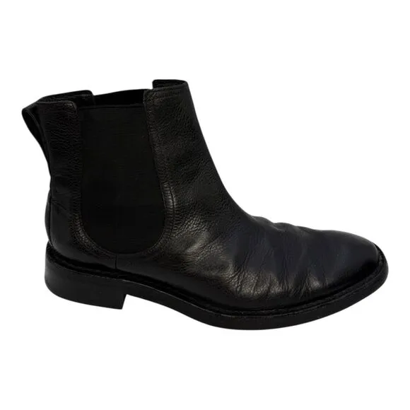 Cole Haan Mens Chelsea Boots Black Leather NikeAir Size 10M