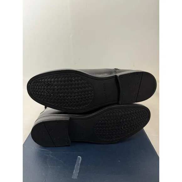 Cole Haan Women's Cape Stretch Side-Buckle Black Boots Size: 7.5 B