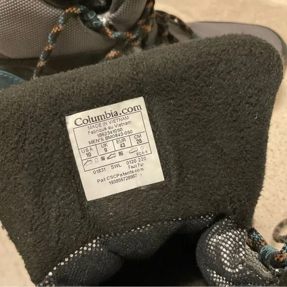 Columbia Men's Boots Size 10