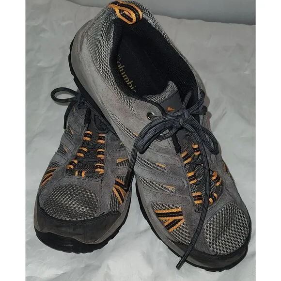 Columbia Mens North Plains Drifter BM6011-030 Gray Hiking Shoes Sneakers Size 10