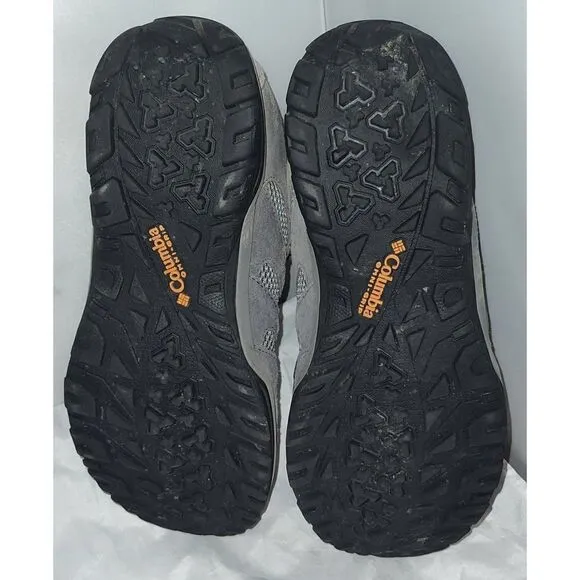 Columbia Mens North Plains Drifter BM6011-030 Gray Hiking Shoes Sneakers Size 10