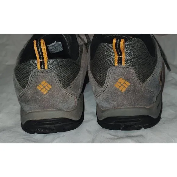 Columbia Mens North Plains Drifter BM6011-030 Gray Hiking Shoes Sneakers Size 10