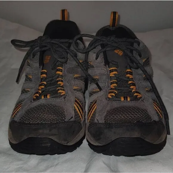 Columbia Mens North Plains Drifter BM6011-030 Gray Hiking Shoes Sneakers Size 10