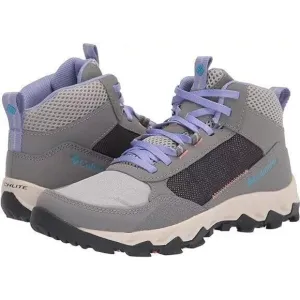 COLUMBIA Women's FLOW CENTRE Hiking Shoes Size 8.5 Sneakers Steam Fairytale NEW