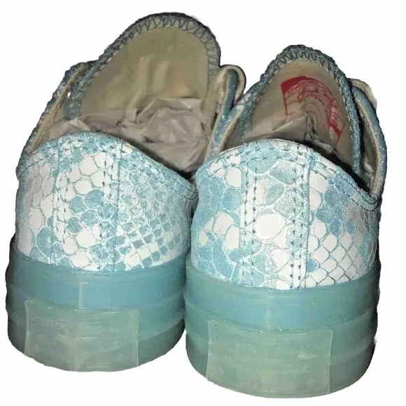 Converse 2022 Golf Wang X Chuck 70 Low OX Blue Python 173190C Size M5/W7 Unisex