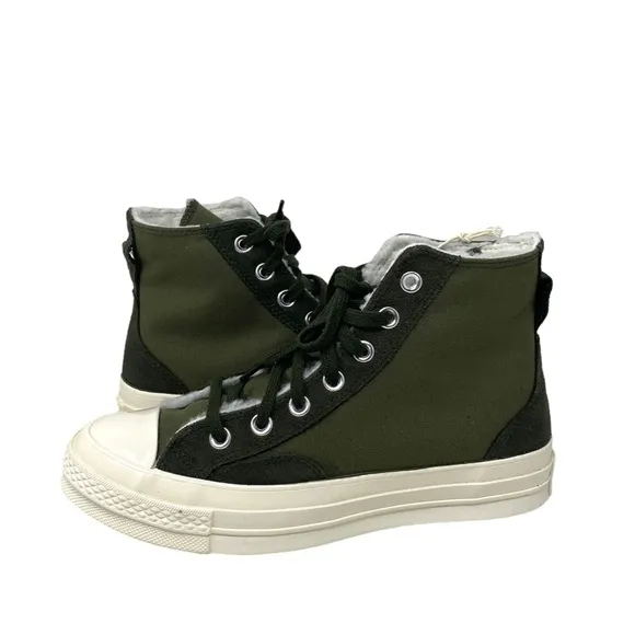 Converse Chuck 70 Shoes For Women Casual Khaki Canvas High Top Sneakers A05055C