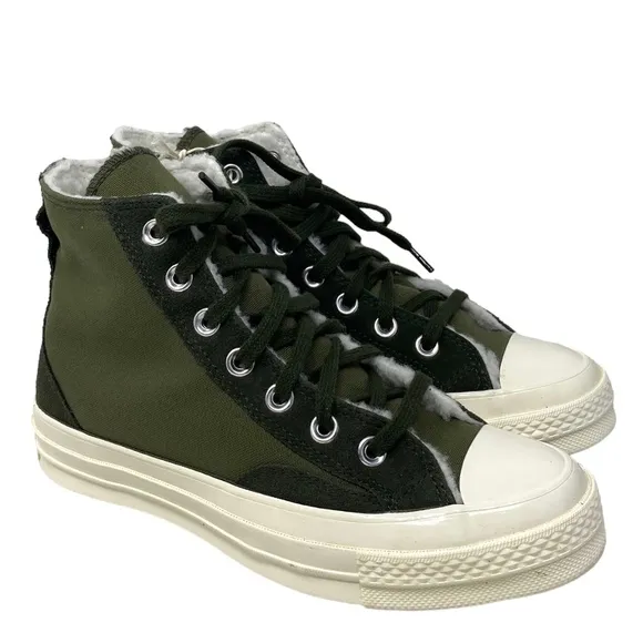 Converse Chuck 70 Shoes For Women Casual Khaki Canvas High Top Sneakers A05055C