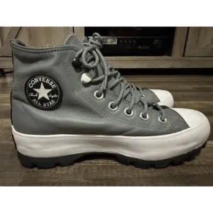 Converse CTAS Gore-Tex Women's Size 6 Lugged Boots Winter Retrograde Grey Lined
