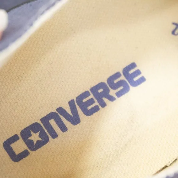 Converse Men’s Size 9.5 All-Star Chuck Taylor Blue Sneakers Lo Top Tennis Shoes