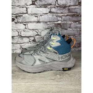 COPY - Hoka One One Anacapa Mid GTX Gray Blue Hiking Boots 1122018-SBCRL Men 11…