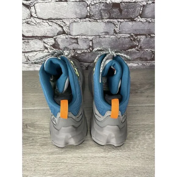 COPY - Hoka One One Anacapa Mid GTX Gray Blue Hiking Boots 1122018-SBCRL Men 11…