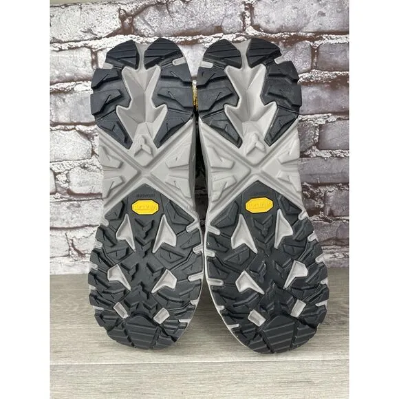 COPY - Hoka One One Anacapa Mid GTX Gray Blue Hiking Boots 1122018-SBCRL Men 11…