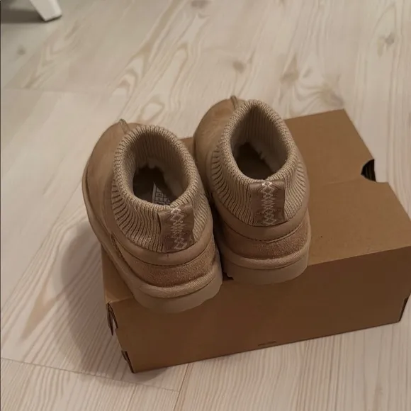 Cozy Tan Kids Shoes