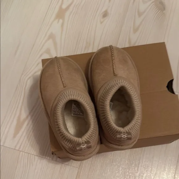 Cozy Tan Kids Shoes