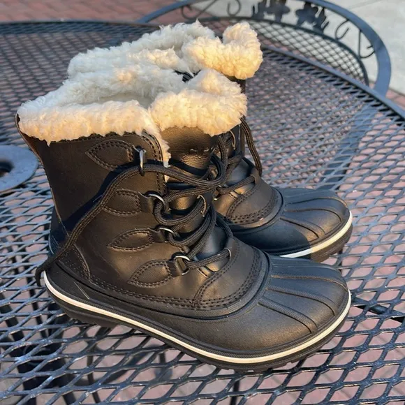 CROCS SHOES ALL CAST II BOOT Kids BLACK Size 4