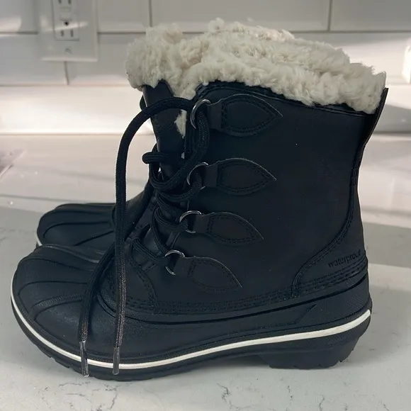 CROCS SHOES ALL CAST II BOOT Kids BLACK Size 4