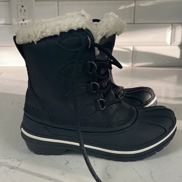 CROCS SHOES ALL CAST II BOOT Kids BLACK Size 4